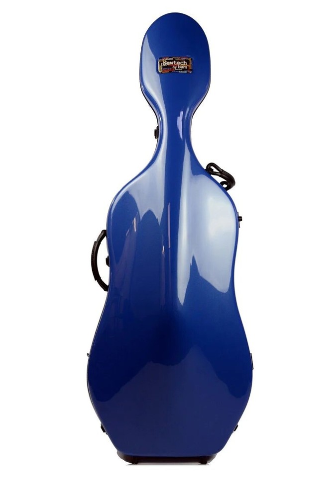 Bam Newtech Cello Case Blue without wheels 1002NB