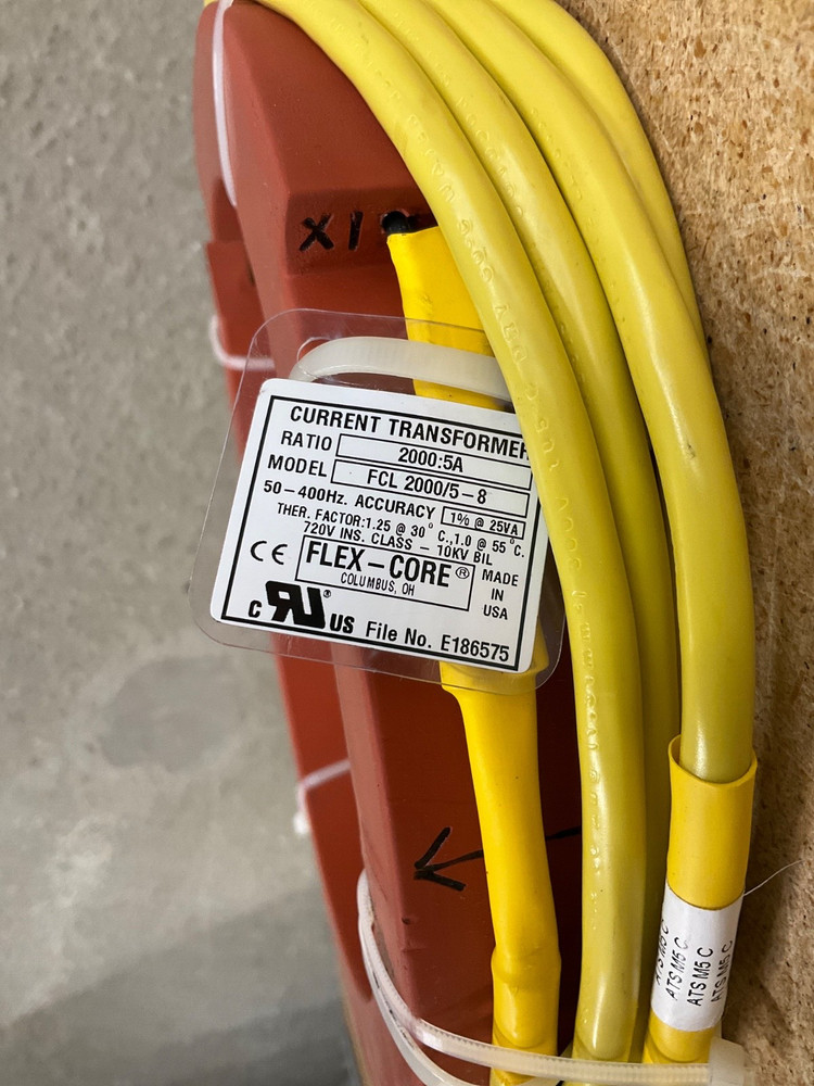 Flex-Core Current Transformer, FCL 2000/5-8, 2000: 5A Ratio