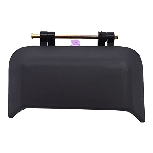 1 Pcs Rear Passenger Side Black Plastic Exterior Door Handle Replacement for