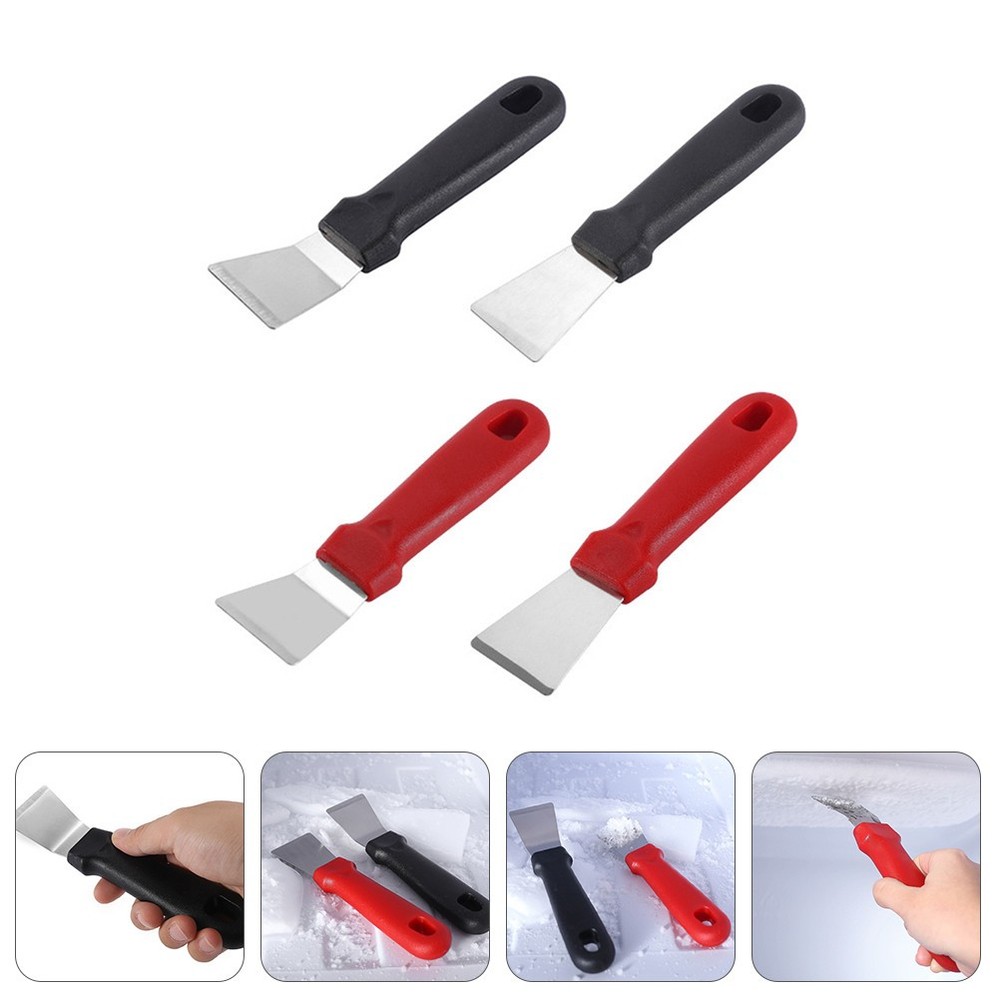 4 PCS Refrigerator Ice Remover Multifunctional Snow Removal Tool Scoop