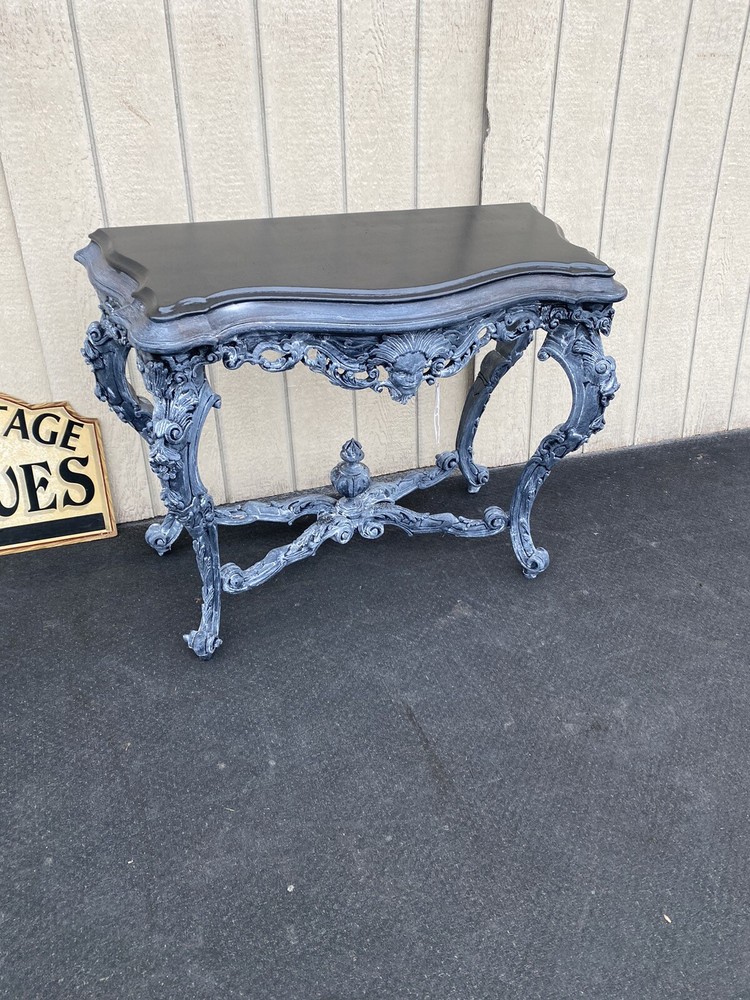 65115 Decorator Hand Carved Console Table Stand