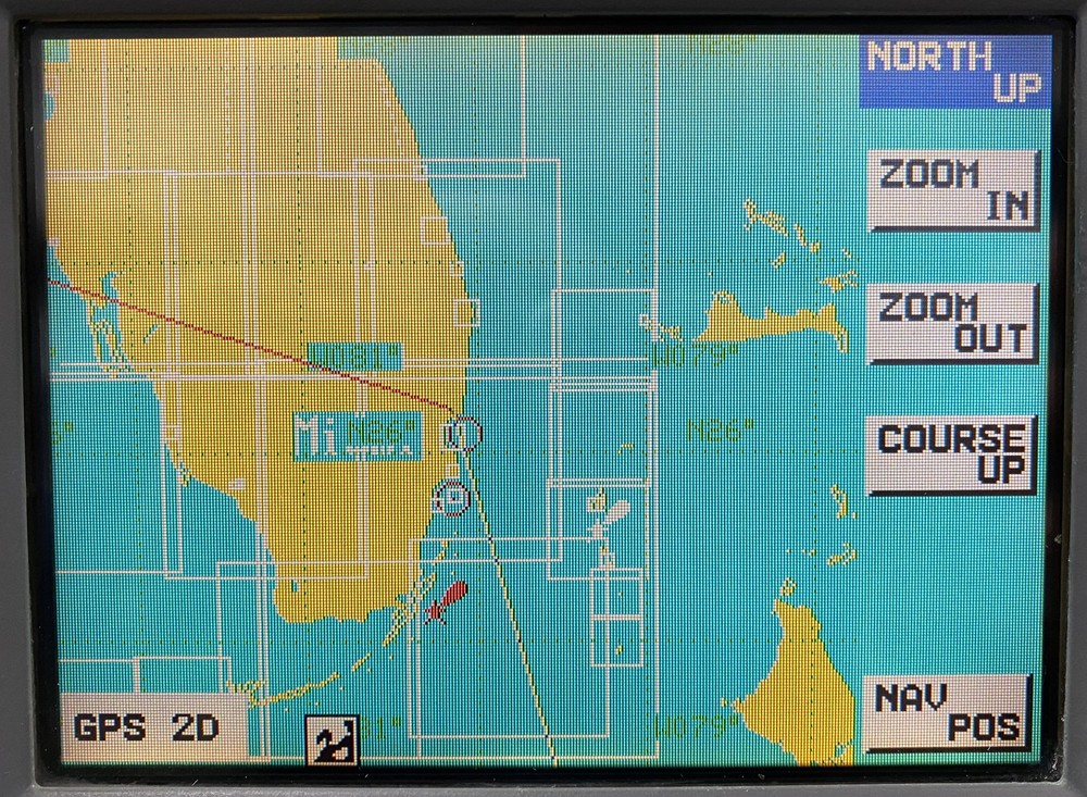 Furuno GP-1650 GPS/Chartplotter Display (MME Refurbish) Tested Good - Navionics