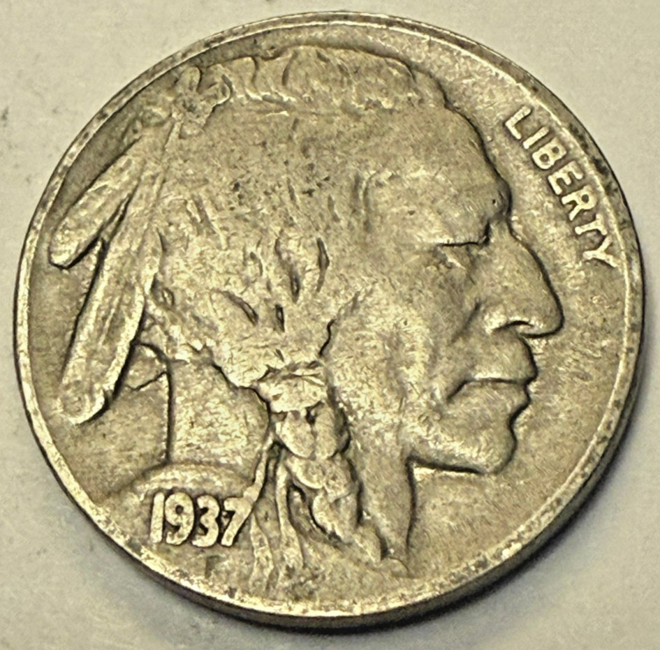 1937-P Buffalo Nickel