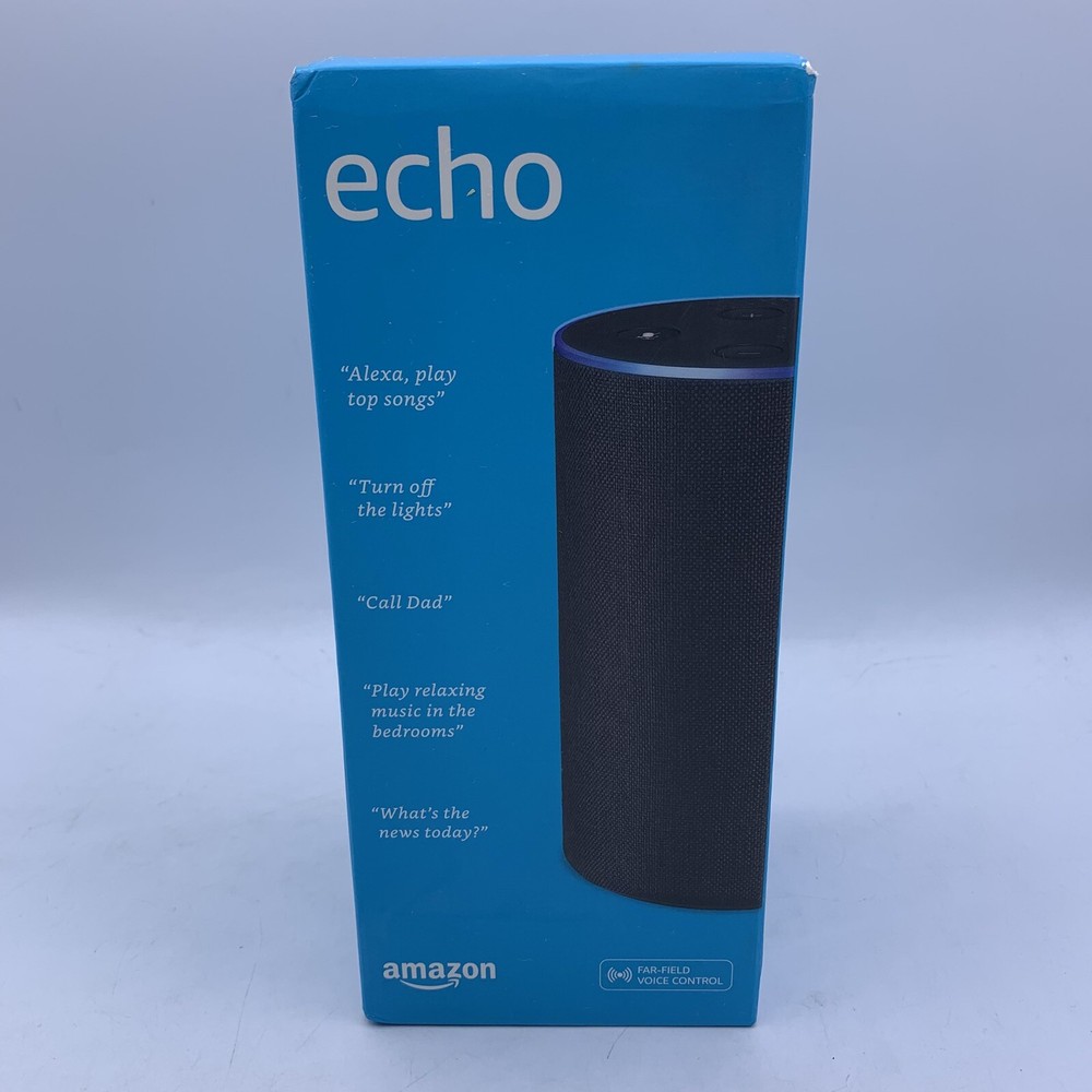Amazon Echo (2nd Generation) Smart Assistant Bluetooth WiFi Voice Control SEALED