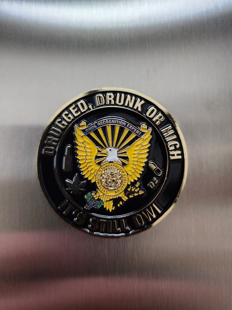 St Joseph, MO DRE 3d Challenge Coin