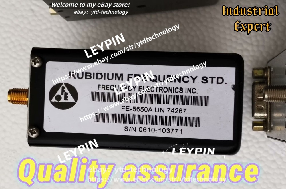 1 pcs FE-5650A Rubidium Frequency Standard TESTED Fast Lock 10MHz