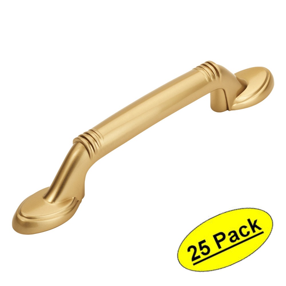 *25 Pack* Cosmas Cabinet Hardware Gold Champagne Handle Pulls #4183GC