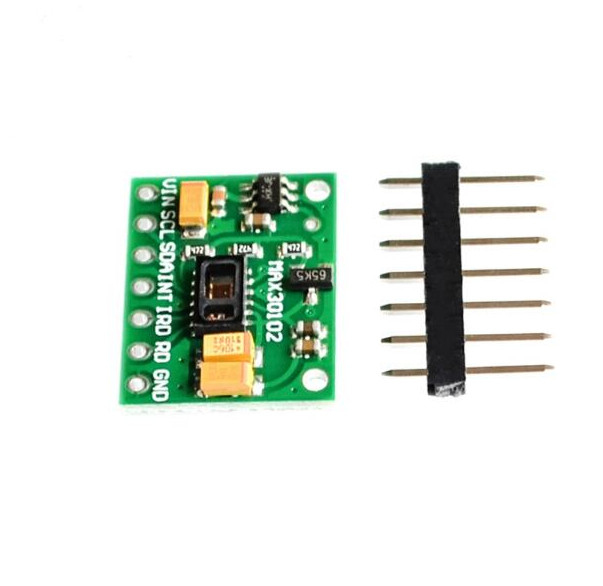 MAX30102 chip heart rate oxygen concentration pulse detection sensor module