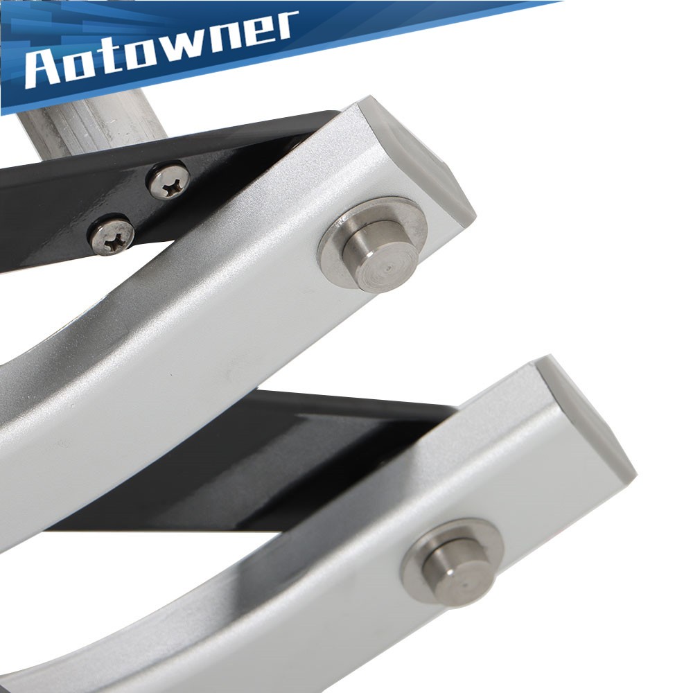 Aluminium Manual Pull Out Retractable Two Step RV Camper Platform Steps Stair