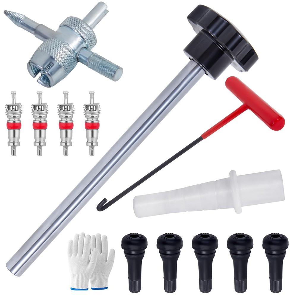 Quick Change Tire Valve Tool Kit,Tire Stem Core Quickly Set B