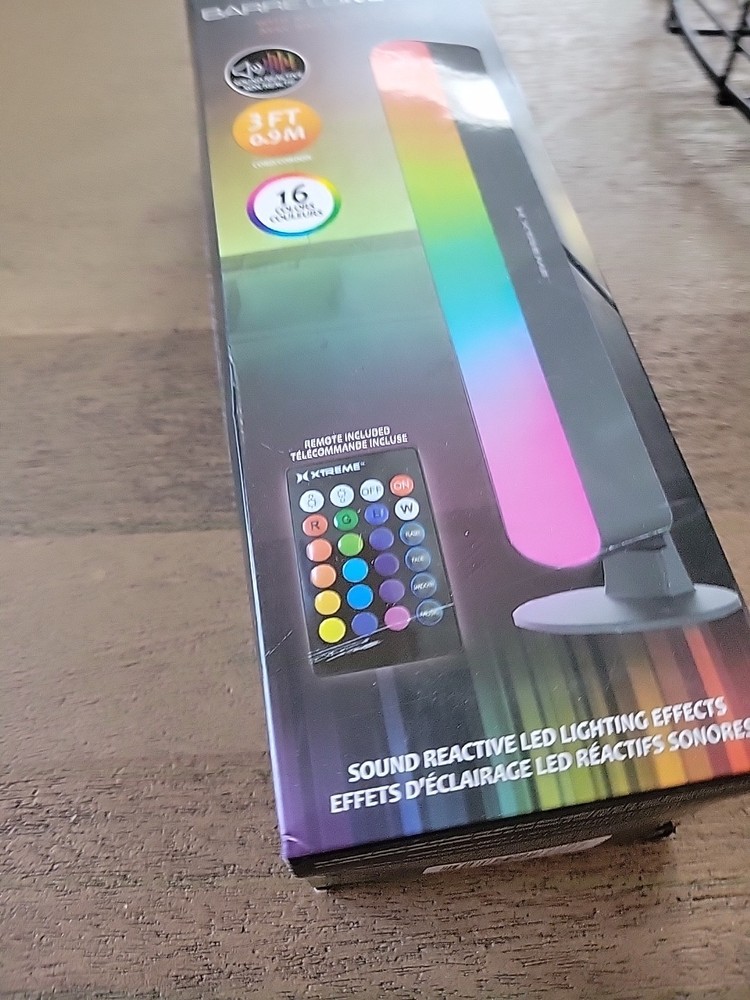 Xtreme Tech 16 Multi Color Light Bar Sound Reactive LED Light Effects X1