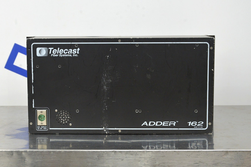 Telecast Fiber Systems Adder 162 Audio Intercom Data Multiplexer