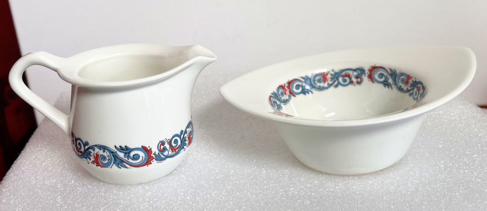 Figgjo Flint NORWAY Small Pitcher & Bowl set.5".5