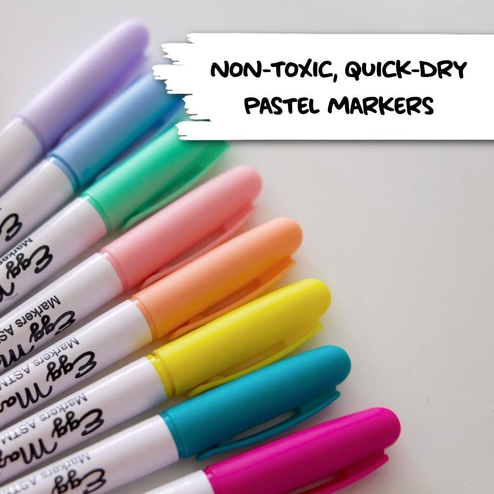 Eggmazing Egg Decorator Kit - Easter Egg Decorating Spinner with 8 Colorful