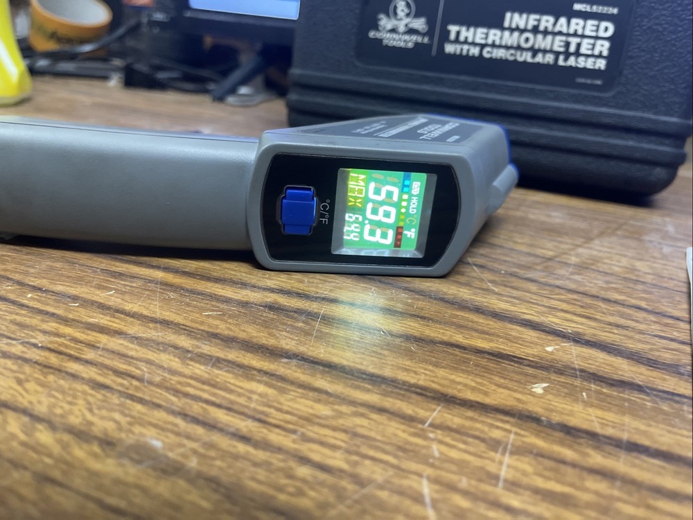 cornwell tools infrared thermometer MCL52224