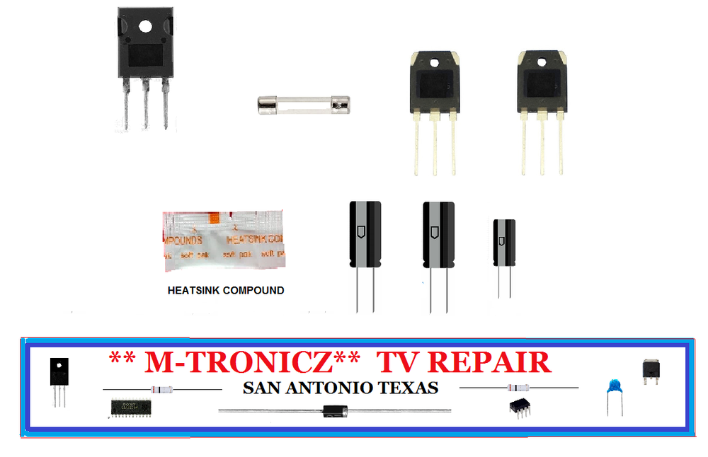 SAMLEX SEC-1212 POWER SUPPLY REPAIR KIT DEAD UNIT