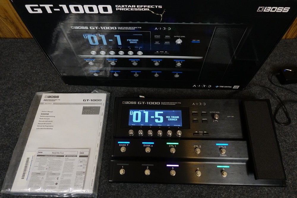 Boss GT-1000 Guitar Multi Effects Processor