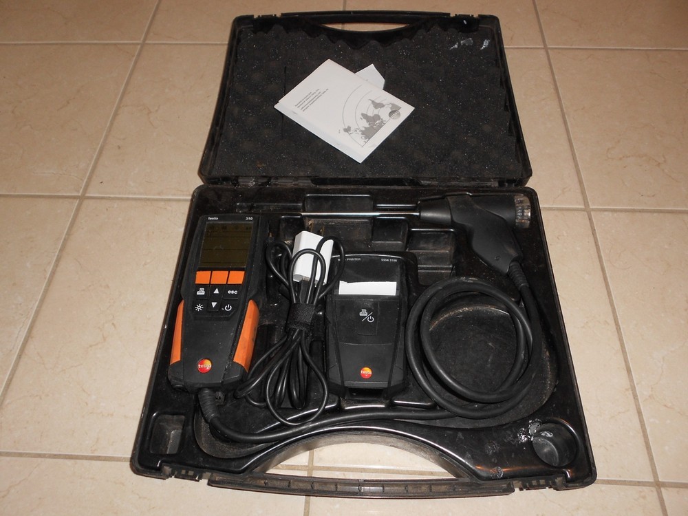 TESTO MODEL 310 COMBUSTION ANALYZER WITH PRINTER UNTESTED