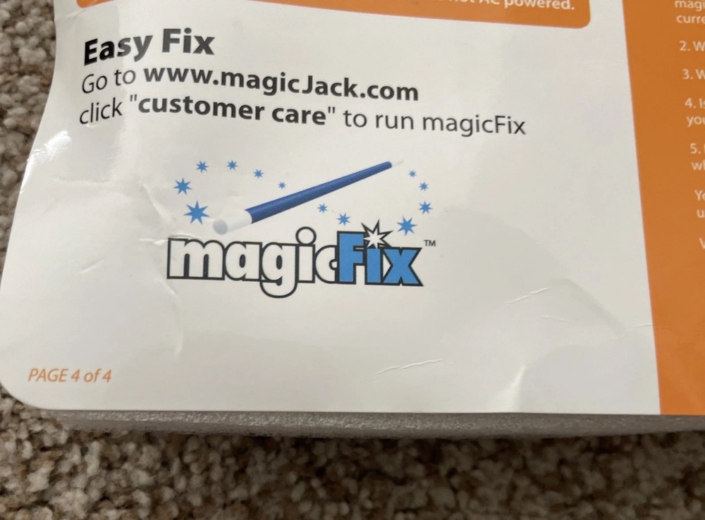 2 MAGIC JACK Telephone System Device As Seen On TV #A921 w/USB