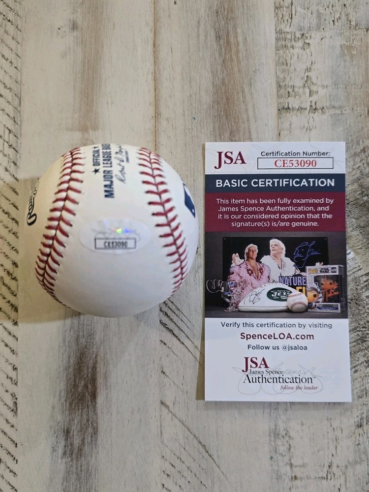 Dom Kennedy Rapper Signed Baseball Inscribed JSA CERT