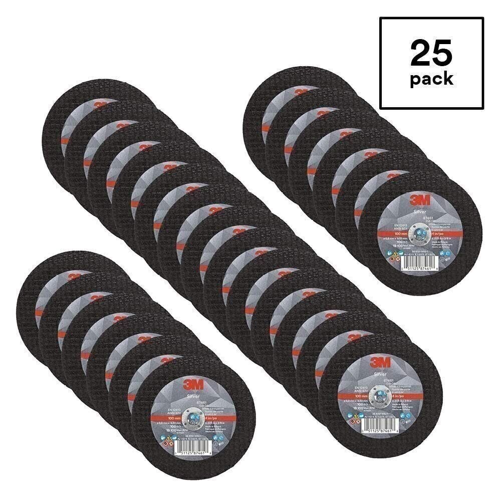 3M Silver Cut-Off Wheel, Precision Shaped Ceramic, Long-Lasting