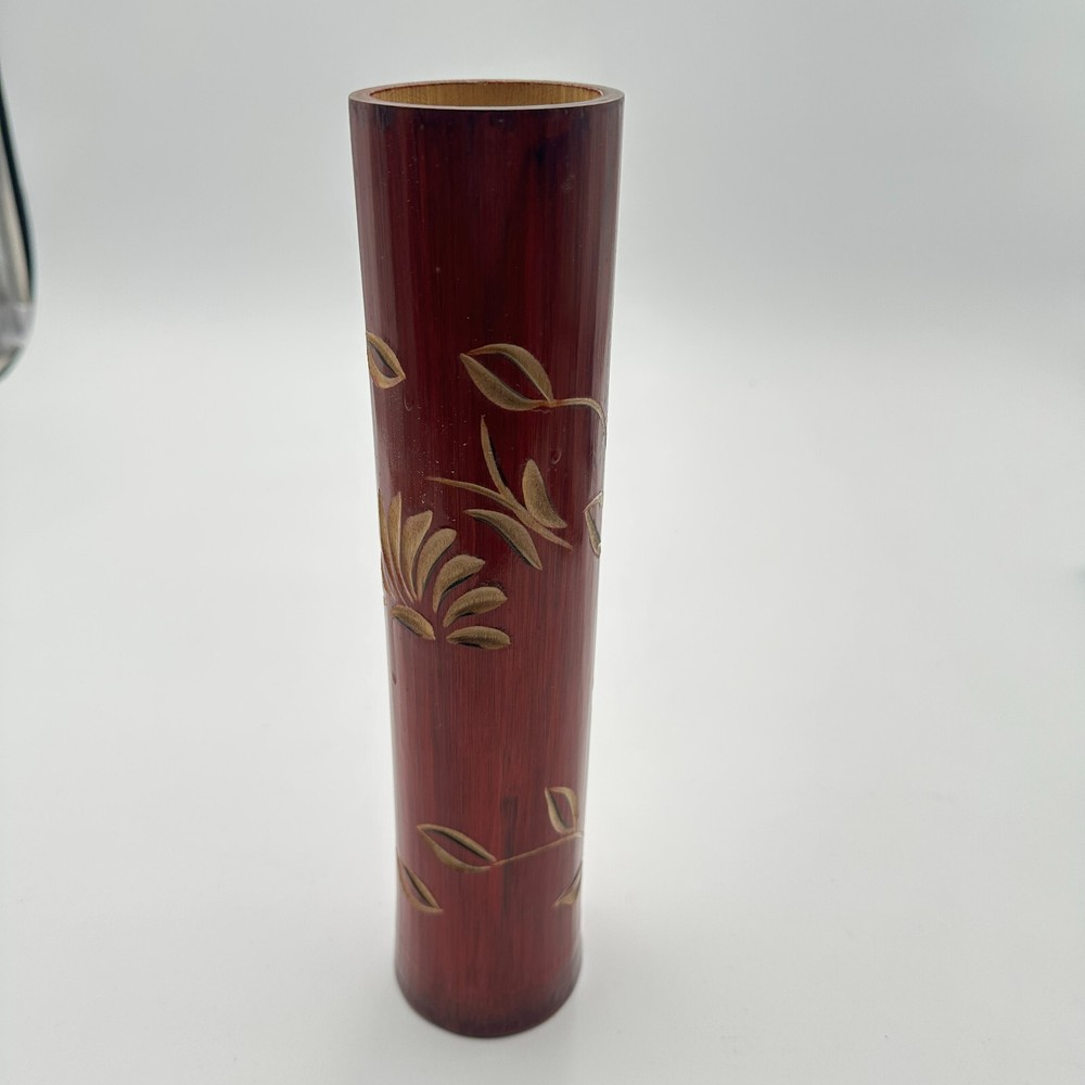 Bamboo Carved Incense Burner / Holder