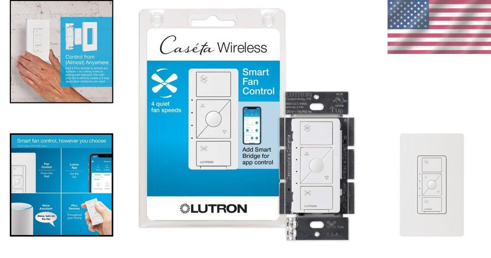 Wireless Ceiling Fan Speed Control - Alexa Integration