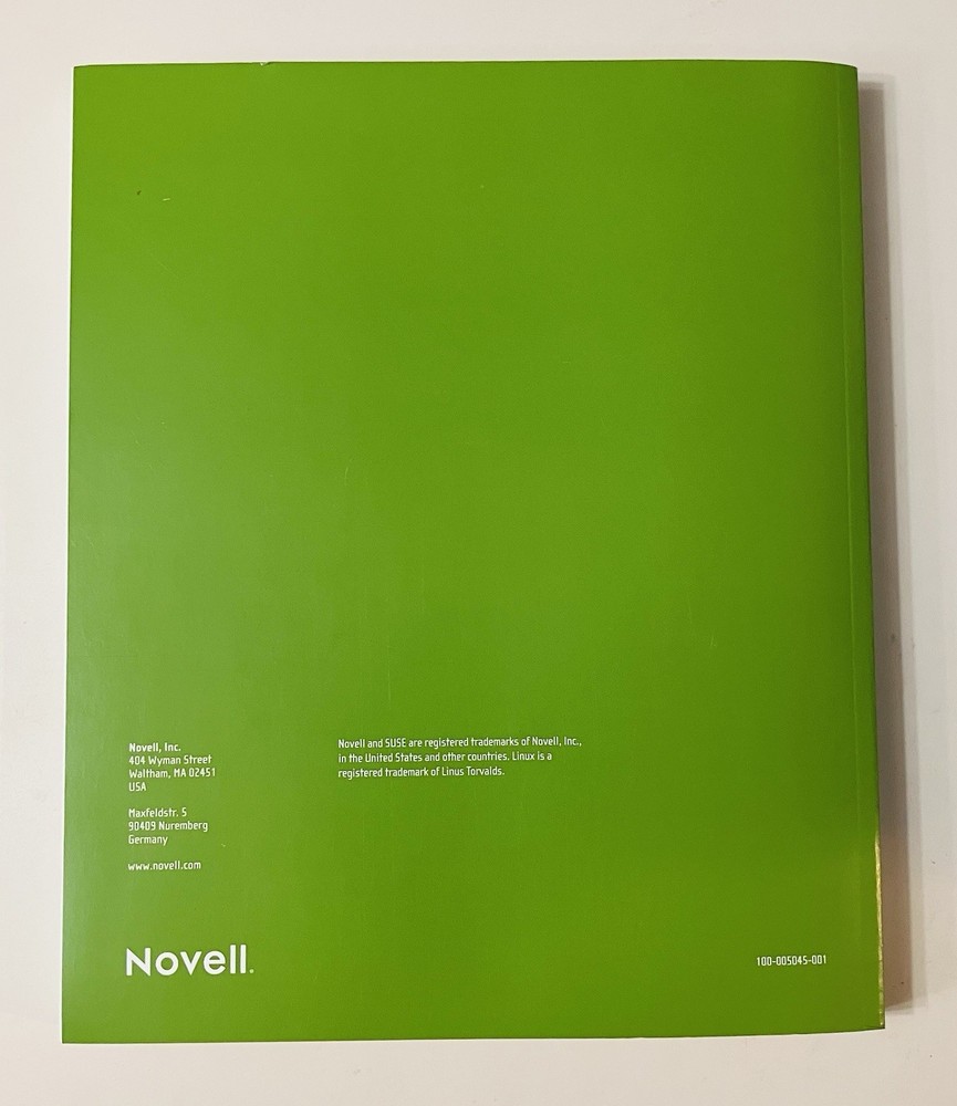 SUSE Linux 10.1 Strong Encryption Box Set 7-Disc CD/DVD + Manual Novell Complete