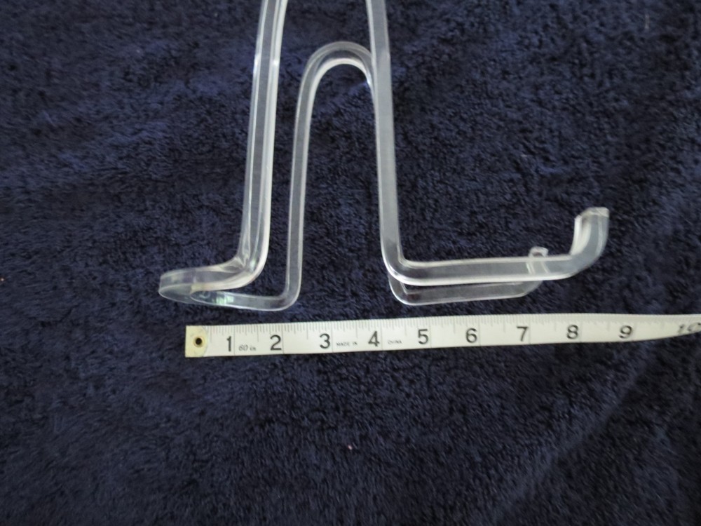 Plate Holder Easel Display Stand acrylic plastic