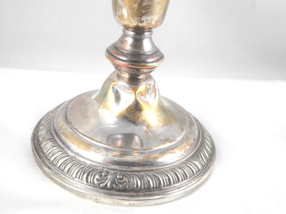 Frank M. Whiting & Co. Sterling Silver and Crystal Candy Dish 2155