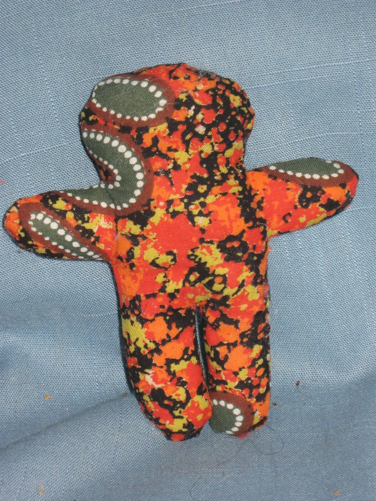 VOODOO DOLL-POPPET-HANDMADE- 4 1/2"