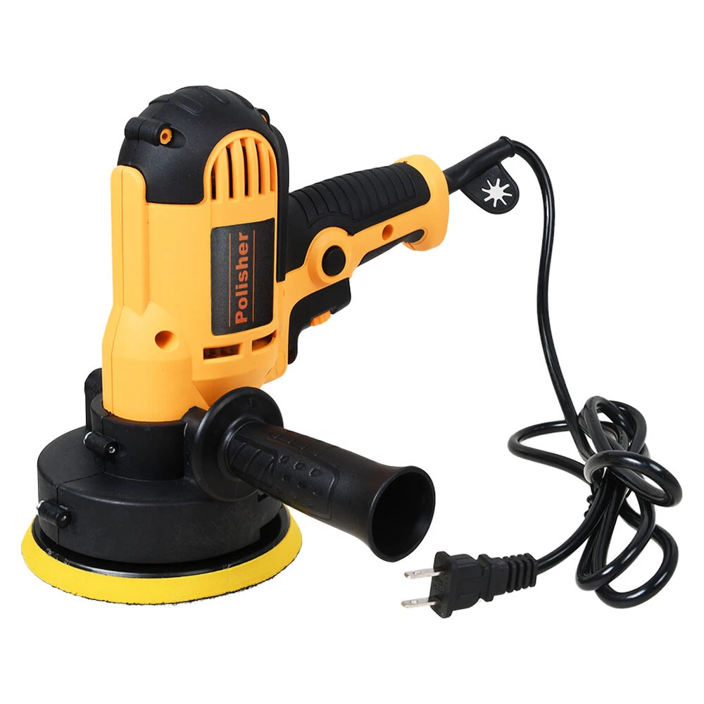Car Polisher Buffer Sander Polishing Machine Kit Waxing Tool 5" Buffing Pad Set