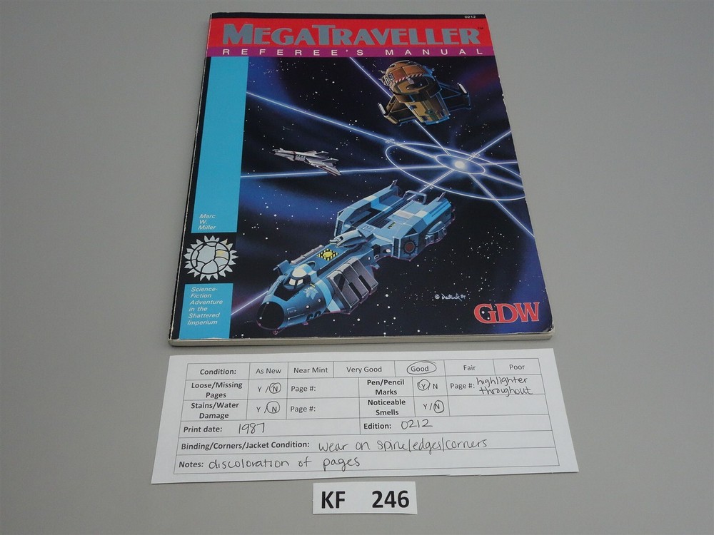 MegaTraveller: Referee's Manual (GDW)