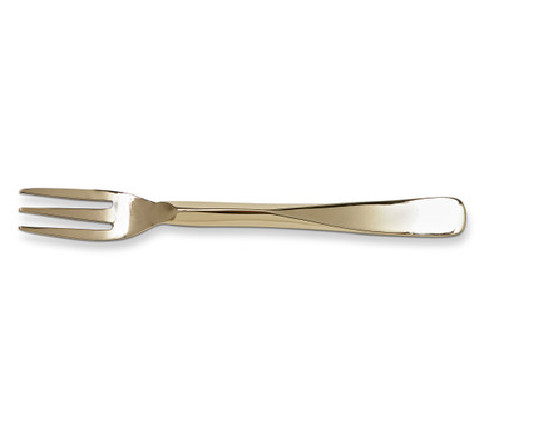 TAG Lustrous Appetizer Fork, Gold (G17156)