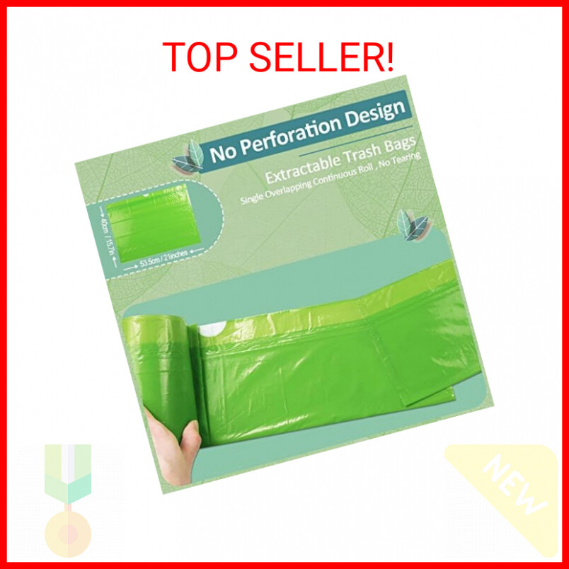 Commode Liners for Bedside Commode Vanilla Scented 100pcs Disposable Bags Univer