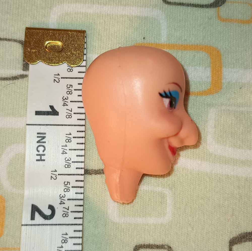 VTG Small Doll/Witch Heads For Crafts, 1 Per Order, Multiple Available
