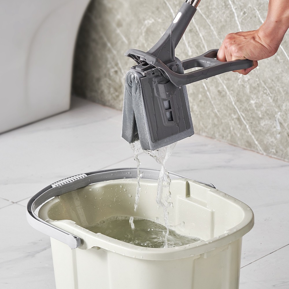 VEVOR 2-Piece Sponge Mop Replacement PU Head Replacement with Hook & Loop