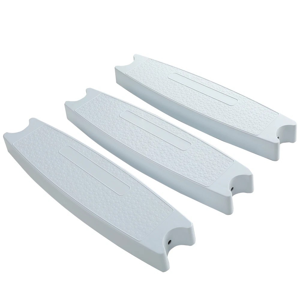 3 Swimming Pool Molded Plastic Replacement Ladder Rung Steps
