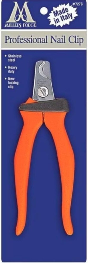 2 Pack Millers Forge Nail Clipper W/ Orange Handle