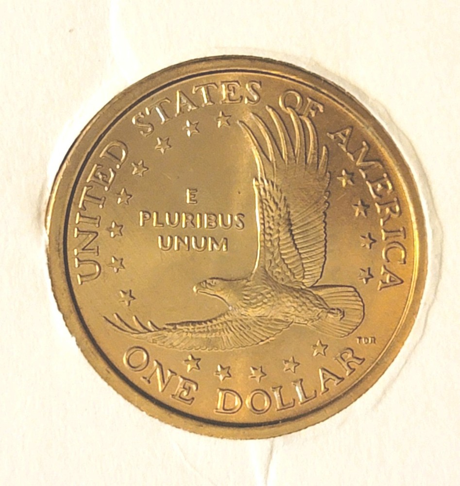 2000 P Gold Plated Susan B Anthony