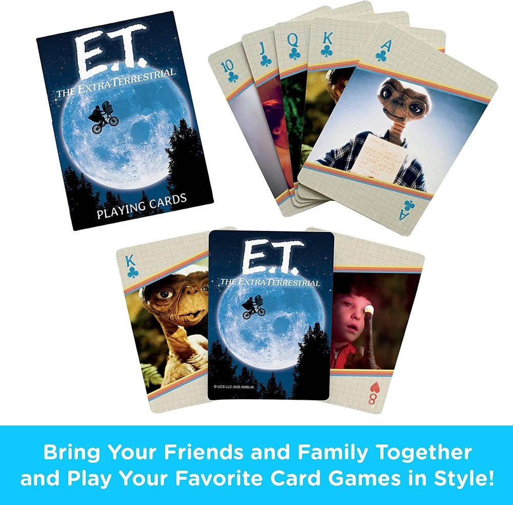 E.T. The Extra Terrestrial Playing Cards