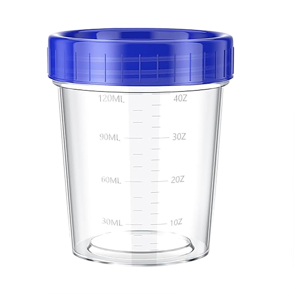 4fl oz Measuring Cup with Lid Leak Proof Seasoning Container Reusable Stackable