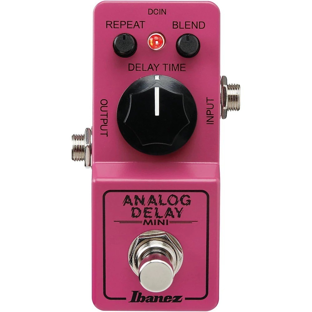 IBANEZ Analogue Delay Mini Effect Device - Made in Japan (ADMINI),Silver