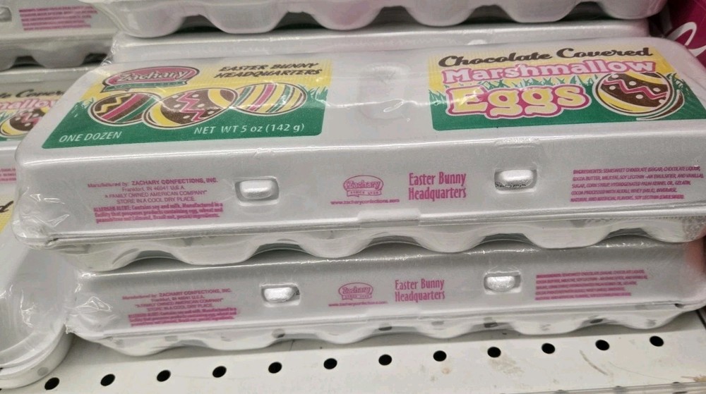 Boulevard Candy Company Marshmallow Eggs Candy 4.5 oz-New Ships Fast