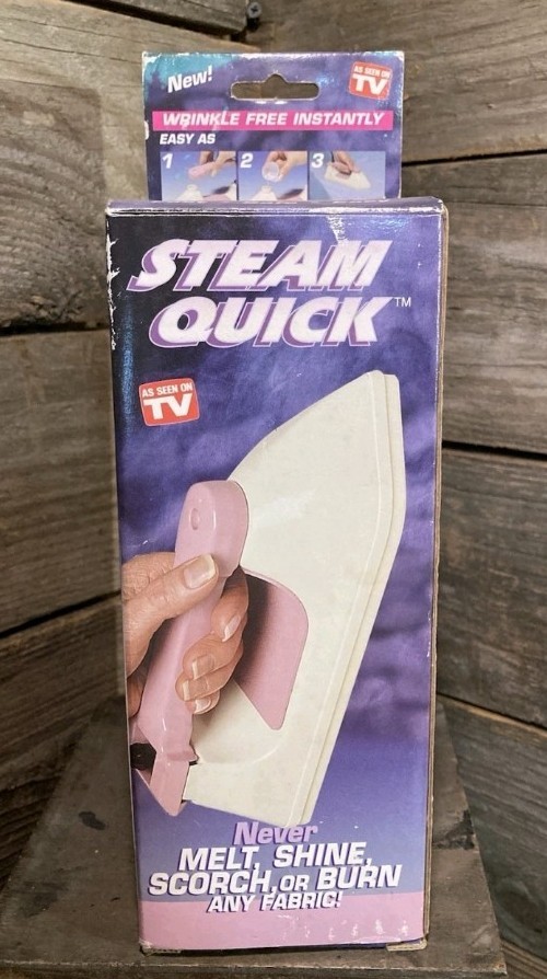 Steam Quick Clothing Steamer Open Box New With Instructions  1999
