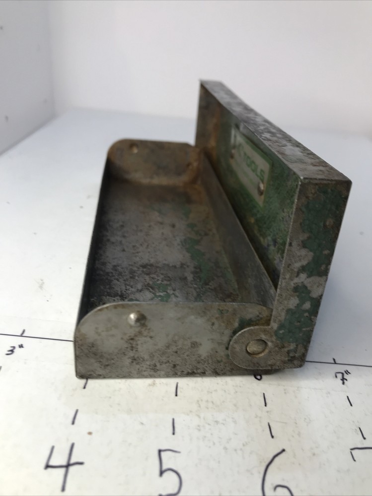 S-K Tools Empty Metal Storage Case Box approximately 6 3/8" X 2 1/4" - BOX ONLY
