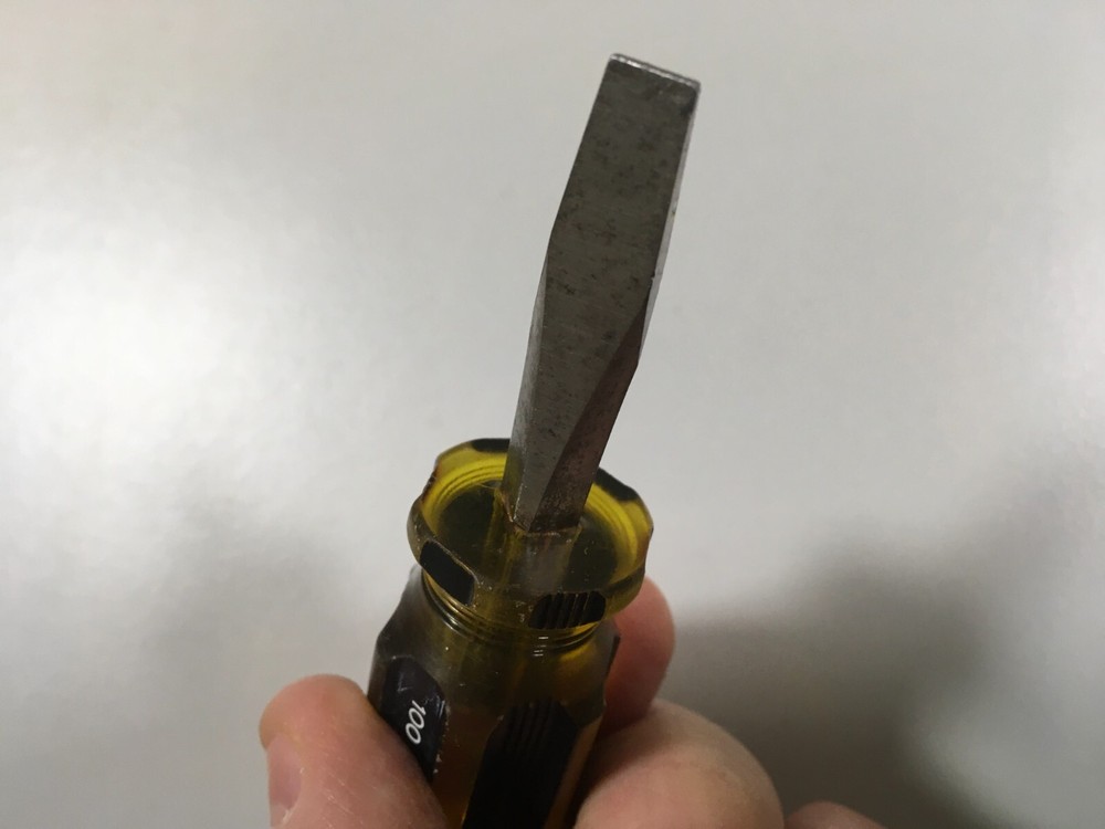 Vintage Stanley 100 Plus Subby Flat Tip Screwdriver