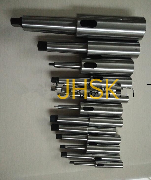 MT1-MT2 Morse taper shank, conversion set Shank MT1 outside 2#, inside 1#