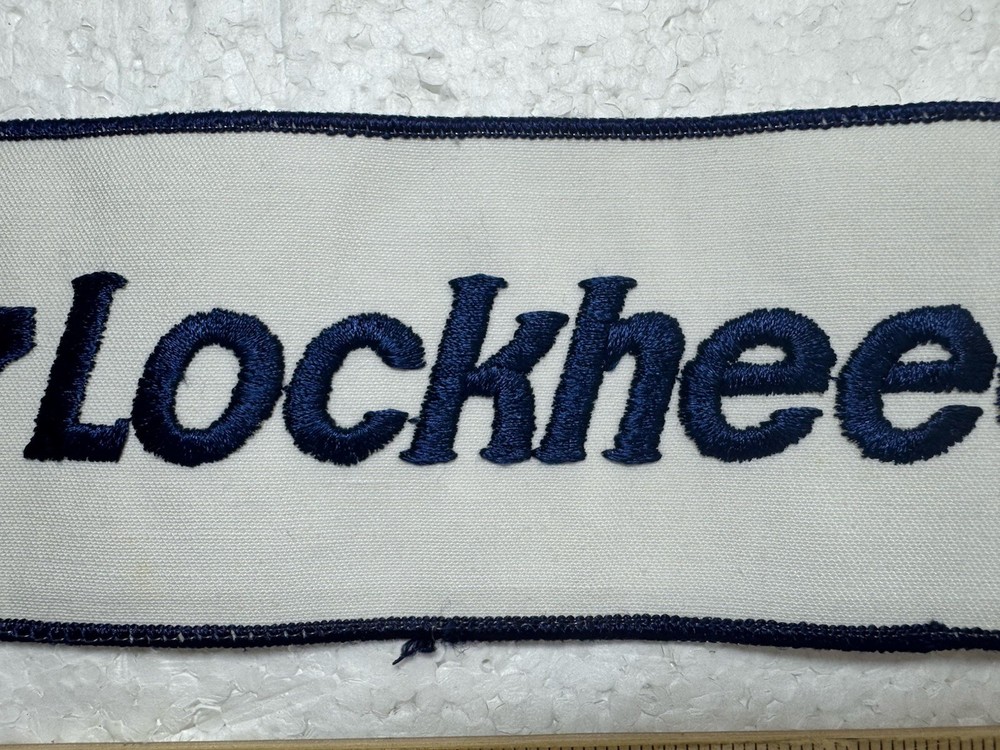 Vintage - Large Lockheed Patch