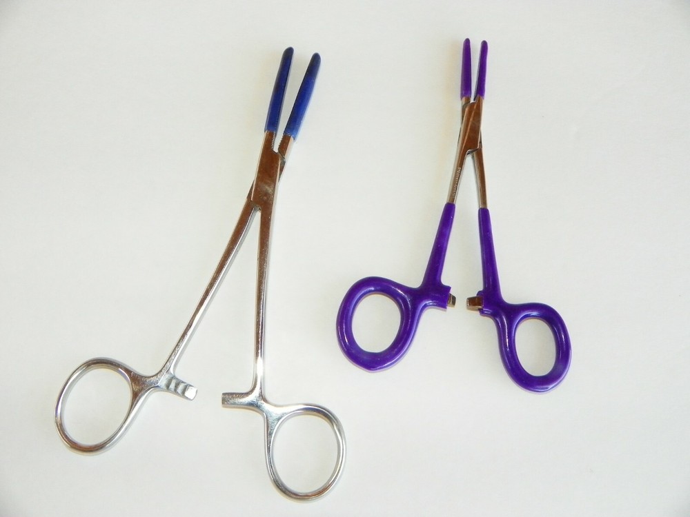 Vinyl Coated Hemostats --- TWO SIZES Available